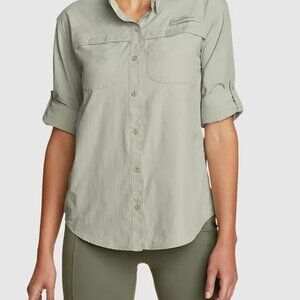 Eddie Bauer Adventurer Pro Field Shirt, Herb, M